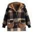 Polyester length regular jacket for boys