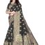Designer Banarasi Saree Draped Elegantly for Wedding Occasion